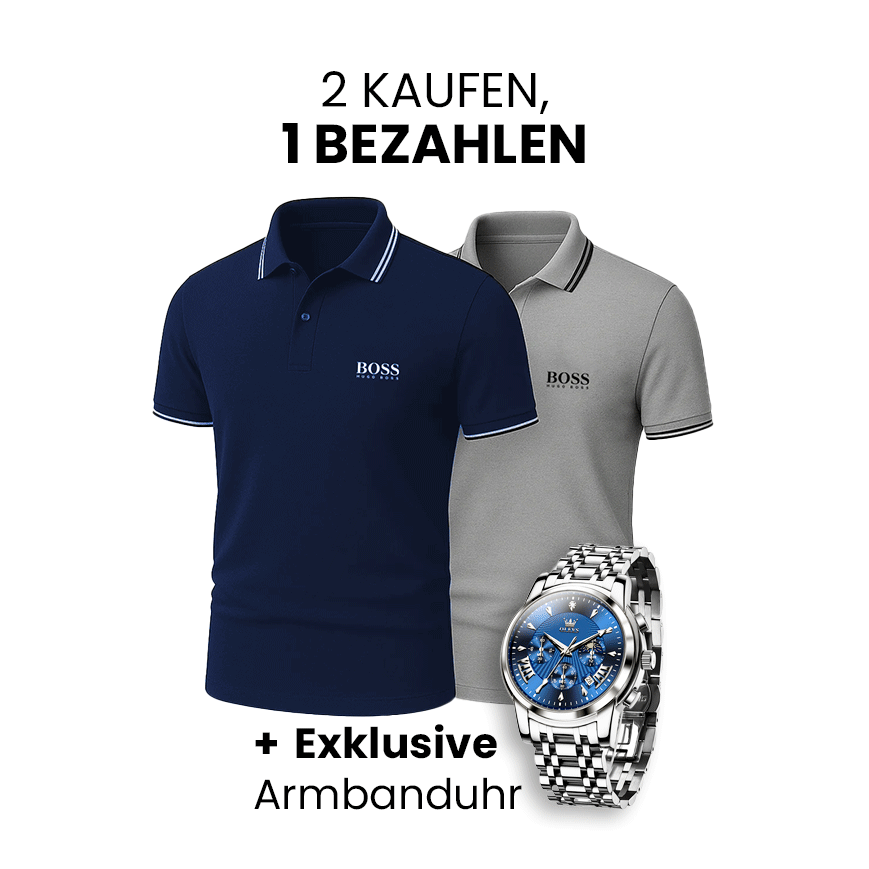 [Nimm 2 Zahl 1] 2er-Set Premiere Poloshirts