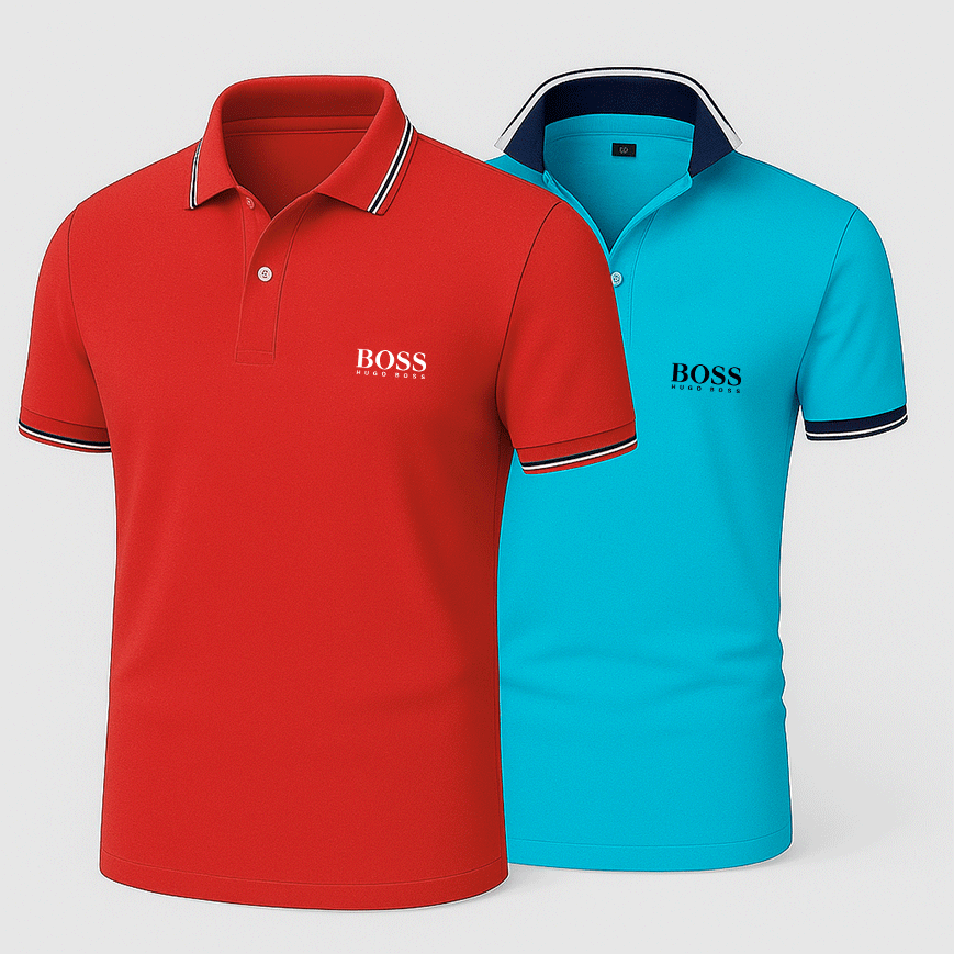 [Nimm 2 Zahl 1] 2er-Set Premiere Poloshirts