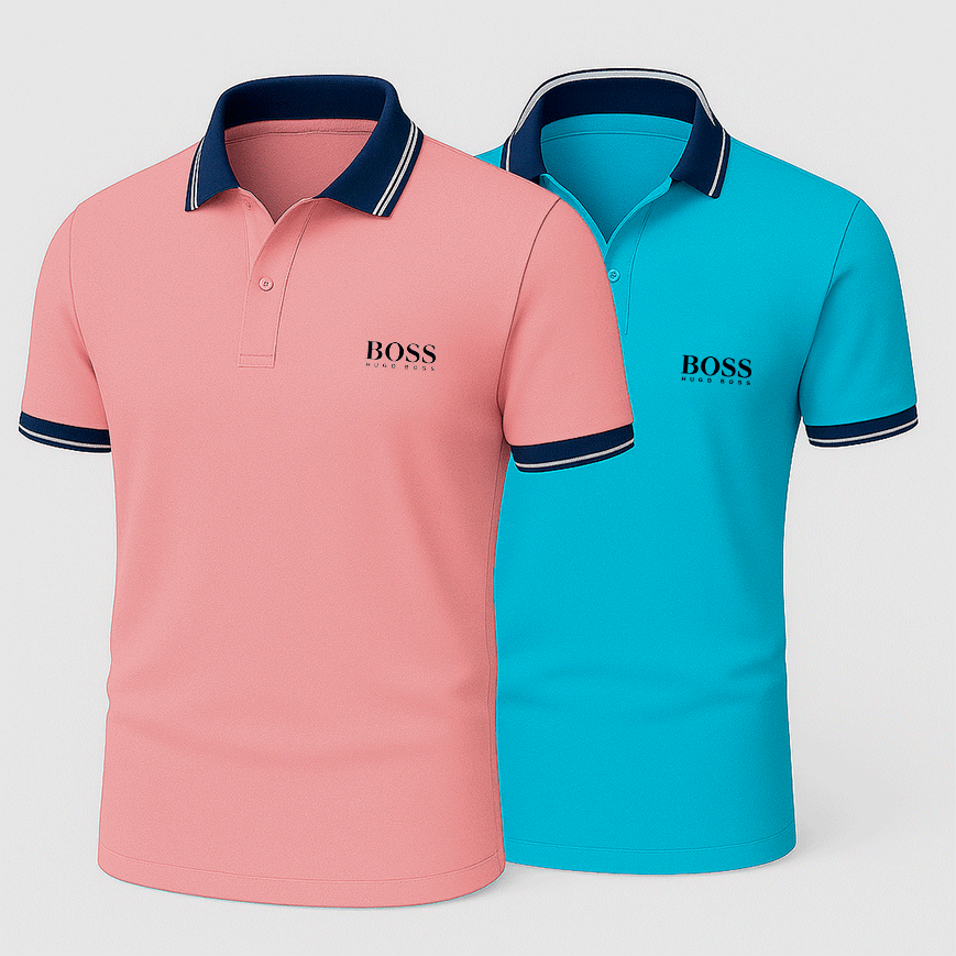 [Nimm 2 Zahl 1] 2er-Set Premiere Poloshirts
