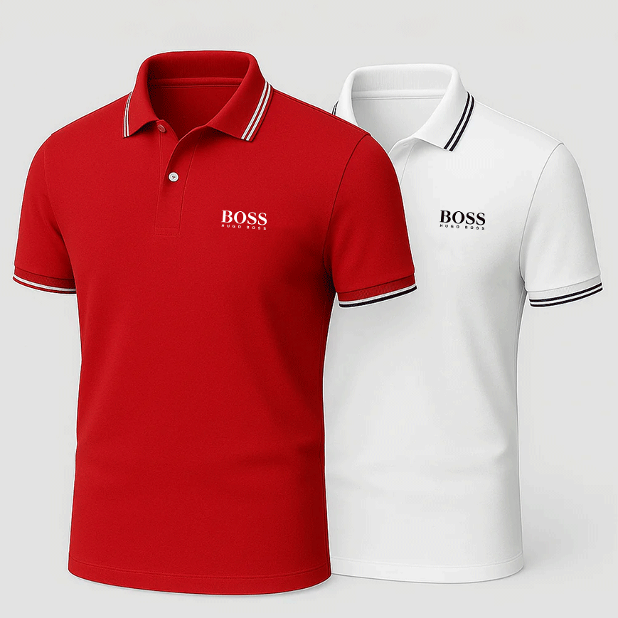 [Nimm 2 Zahl 1] 2er-Set Premiere Poloshirts