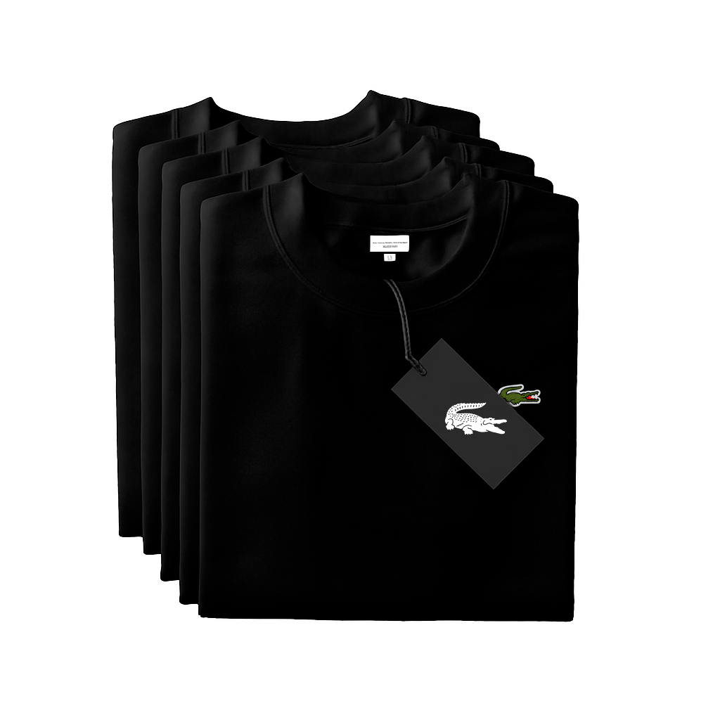 [KAUFE 3 ERHALTE 5] Premium T-Shirt Set – LCT Essential (5er-Pack)