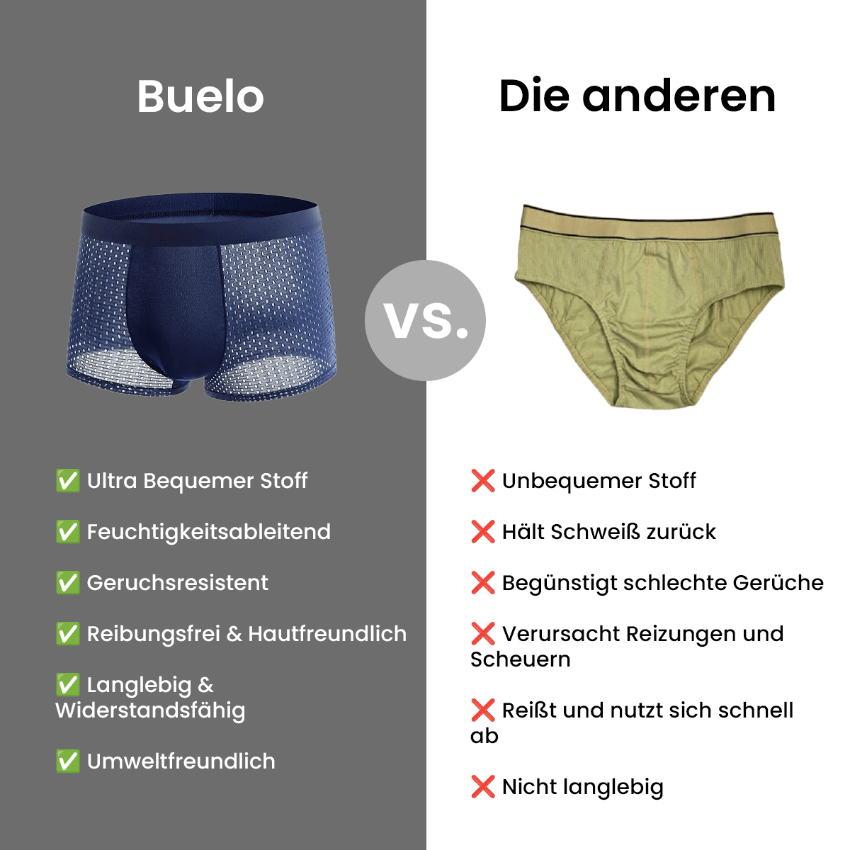Kaufe 5, erhalte 5 GRATIS – Boxershorts aus Bambusfaser – Ultimativer Komfort & garantierte Langlebigkeit